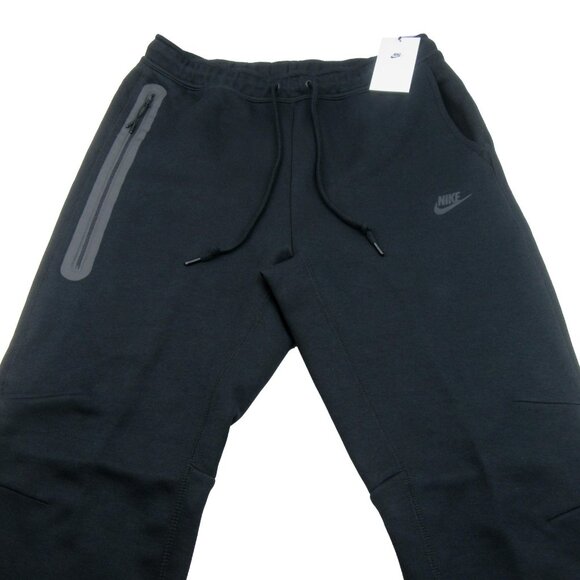 Nike Sportswear Tech Fleece Jogger Pants Mens Size Large Black NEW - Picture 1 of 13